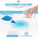 MoMoCo Puppy Pads, 23"x23"-100 Count Pet Pee Pads, Super Absorbent Disposable Dog Training Pads , Leak-Proof, Quick-Drying Potty Pads for Dogs Puppies