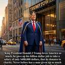 King Donald Trump President