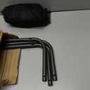 Whitmor 36 Pair Over-The-Door Rack-Gunmetal Gray Shoe Organizer