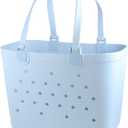 Beach Tote Bag, Waterproof Sandproof Rubber Beach Tote Bags For Women