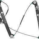 Front Right Passenger Side Power Window Regulator Without Motor Compatible with BMW X5 E53 Sport Utility 2000 2001 2002 2003 2004 2005 2006, 740-489