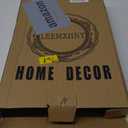 Black Marbling Decorative Tray with Handles, Morden Plastic Rectangular Serving Tray for Coffee Table Bathroom, Ottoman, Home Decor, 15.7"* 10.2"* 1.38" (Trema05)