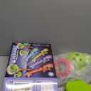 Indoor Outdoor Games for Kids, 3 in 1 Musical Jump, Ring Toss Game & Stomping Rocket Launcher for Kids, Dinosaur Sports & Outside Play Activities Toys with Remote Control for Toddlers 4-8