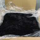 Black Area Rugs for Living Room, 6x9 Fluffy Shaggy Rug Soft Carpets, Rugs for Bedroom Nursery Kids Room Dorm Home Decor Aesthetic