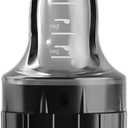 SYCOOVEN Scalp Applicator Comb for Hair Scalp Treatment, Hair Oil Root Comb Massager for Hair Growth, Essential Oil Bottle (Black)