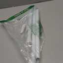 White Tension Curtain Rod for Windows 28 to 48 inch, Adjustable Expandable Pressure Spring Curtain Rod No Drilling, 7/8" Curtain Rod for Bedroom Doorway Closet Door