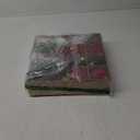 15 Pcs Velvet Christmas Ball Ornaments 3.15 Inch Flocked Christmas Tree Ornaments with 10 Yards Velvet Ribbon Burgundy Red White Shatterproof Xmas Baubles for Tree Holiday Decor