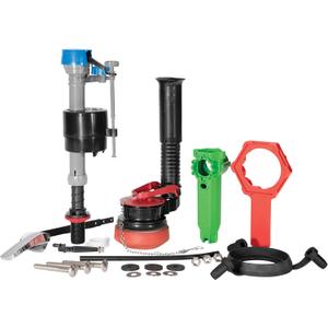 Fluidmaster K-400H-021-P8 PerforMAX 2-Inch Everything Toilet Repair Kit, Multicolor