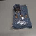 Newborn Photography Prop Outfits Set with Onesie Hat Pillow Soft Breathable Baby Boy Girl One Piece Jumpsuit Photoshoot Infant Romper Set (Blue)