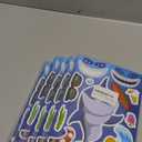 Jovial & Joyful 32 Sheets Sea Animals Make Your Own Stickers, Make a Face Sticker Sheets for Kids, Octonauts Birthday Party Supplies, Under the Sea Party Favors, Return Gifts for Birthday Party 5 Pack