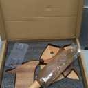 Cute Little Fox for Home Office Decor Small Wooden Feather Duster Lambswool Dusters for Cleaning with Decoration Unique House Warming Gifts New Home (Wall Mounted)