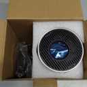 Mini Projector with WiFi and Bluetooth Built-in Apps Smart Projector Support 4K 1080P FHD 180 Adjustable Auto Keystone Compatibile with HDMI/TV Stick/Memory Stick/Laptop, White