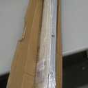 UNISHADES no Drill Cordless Roman Shades for Windows, 34" W 64" H - Light Filtering - Linen - Beige