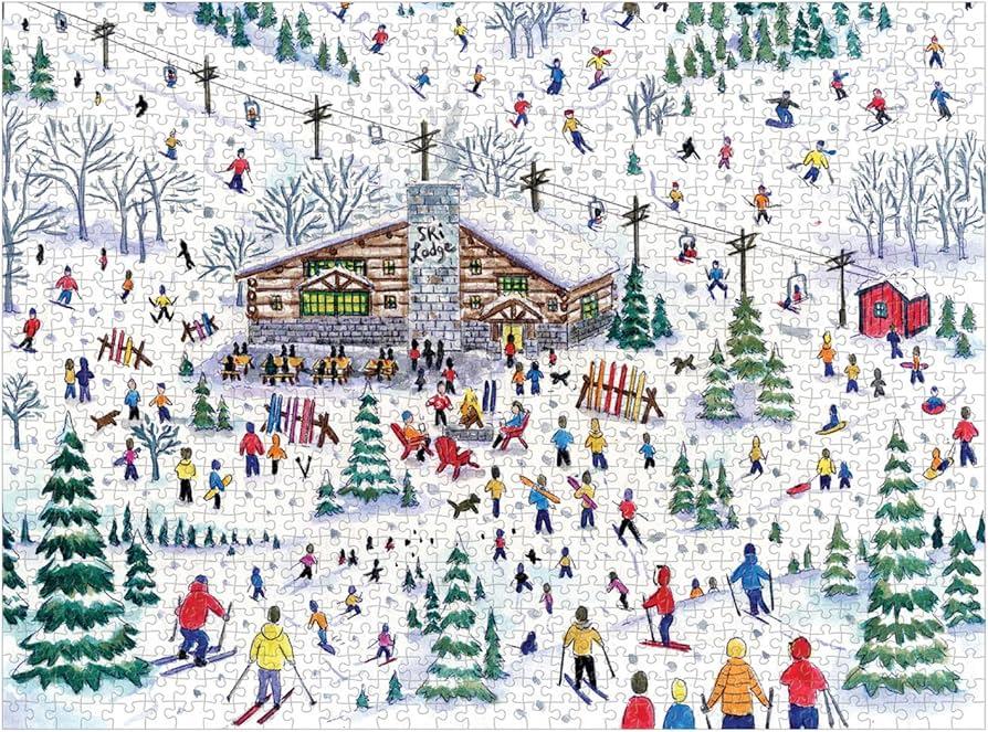 Michael Storrings Apres Ski 1000 Piece Puzzle