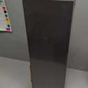 BAYKA Grey Floating Shelves for Wall, 22.5 inches Wall Mounted Rustic Wood Shelves for Bathroom, Bedroom, Living Room, Floating Shelves for Books/Storage/Decor (Set of 3) (F. Grey - Industrial Edge Style)