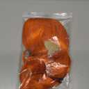 LANICE Short Bob Wigs with Bangs for Women Loose Wavy Hair Shoulder Length Orange Wigs Synthetic Colorful Wigs for Cosplay Daily PartyUse(Orange,12inch)