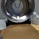 Pizza Oven Indoor, 12 Inch Retro Pizza Maker, Rapid Heating 800˚F, 1200W Glazed Ceramic Stone Electric Pizza Cooker, Two-button Precise Temperature Control, Viewing Window for Precise Cooking