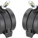 67067 Casters for Weber Grill Wheels Genesis 2 GS4 Grill Parts Replacement for Weber Genesis II E310 E410 S310 S315 E210 E610 SE335 CE310 Parts, for Weber Genesis 2 LX E340 S240 S440 S640 Parts, 2PCS