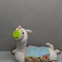 Fisher-Price Baby Toy Grow-with-Me Tummy Time Llama Wedge Support with Mirror, Teether & Rattle for Developmental Play Newborns Ages 0+ Months