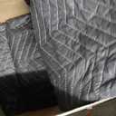 Simpli-Magic Heavy Duty Padded Moving Blankets 72" x 40" 12 Pack Packing Blankets, Furniture Covers for Moving