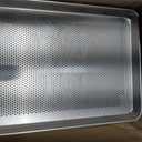 Winco 13 x 18 Perforated Aluminum Sheet Pan, Half Size