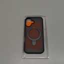 Magnetic for iPhone 16 Case, 6.1", Compatible with MagSafe, Rugged Kickstand, Not-Yellowing Military-Grade Protection, Matte Black