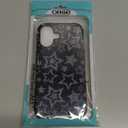 for iPhone 17 Case | Retro Gray Stars | Slim Drop Protection Design