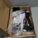 RGB Monitor and Laptop Mount Stand with 3 USB Ports, Charging and USB Data Transfer, Adjustable laptop stand for 13" to 32" Screen and 11"-17” Laptop, Holds 18lbs/Arm, 75x75/100x100 VESA, C-Clamp