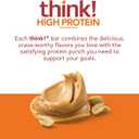 think! Protein Bars, High Protein Snacks, Gluten Free, Kosher Friendly, Creamy Peanut Butter, Nutrition Bars, 2.1 Oz per Bar, 12 Count (Packaging May Vary)