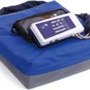 Alternating Pressure Seat Cushion for Wheelchairs with 24 Hour Air Pump Self Inflating Air Cell Cushion Pad for Pressure Relief Ulcer & Bed Sore Prevention Relieve Coccyx Tailbone Pain