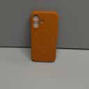 Miracase Magnetic for iPhone 17 Case, Compatible with MagSafe, Integrated Silicone Camera Control Cover, 3.0mm Thicken Shockproof Drop Protection Phone Case for 17, Orange