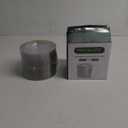 FOCUSLINE 100 Count Clear Gold Plastic Plates 7 Inch, Disposable Heavy Duty Clear Plates with Gold Rim, Premium Hard Plastic Plates Fancy Disposable Clear Salad Plates for Wedding Parties