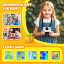 HiMont Kids Instant Print Camera, 1080P HD Kids Camera Instant Print with 3 Rolls Print Paper & 32GB Card, Ideal Kid Toys Gifts for Boys & Girls Age 3-14 (Black)