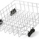 Stainless Steel W10728159 Dishwasher Lower Rack Replacement for KitchenAid Maytag Dishwasher Parts with Wheels W10525646 KDFE104DSS2 Lower Dishrack 22" x 20.7" Whirlpool Dishwasher Bottom Rack Drawer, 22.3" x 20.8" x 7" KitchenAid W10728159