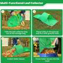 3 x Leaf Collector, Foldable Portable Leaf Bags, Reusable Yard Garden Bags for Leaves, Grass, Lawn Trash