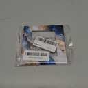 Abstract Blue Granite Luxury Watercolor Marble Texture Print 2 Gang Rocker Decora Light Switch Covers Decorative Unique Dual Outlet Covers Wall Plate Electrical Faceplate Switchplate GFCI for Kitchen