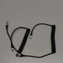 USB C Cable Fast Charging, 2Pack 3ft Coiled USB A to Type C Charge Cord for Car, USB-C Charging Cable Compatible with iPhone 17/16/15/Samsung Galaxy S20 S10 S9 S8 Plus Note 10 and More USB C Devices (Silver)