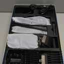 BESTBOMG Hair Clippers for Men, Professional Hair Clippers, Beard Trimmer& Rechargeable Shaver Set, Metal T-Blade, LED Display, Barber Hair Cutting Kit for Men Grooming & Gifts, BS-808C (Blue)