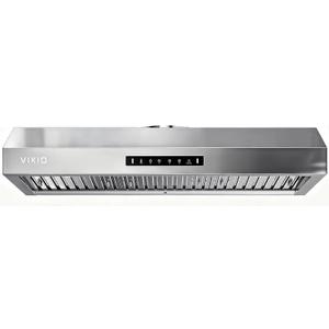 Range hood 36 inch,Stove Hood with Dual Motor 900 CFM,Vent Hood with 1.5 Sones Whisper-Quiet,Kitchen Exhaust Range Hood for Large Kitchen,GU10 LED Lights & Full-Sealed Cavity