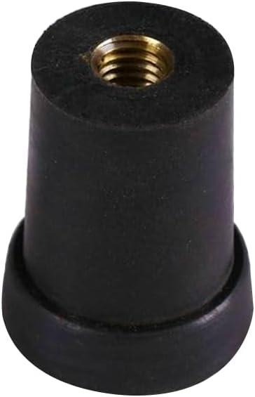Upright Bass Endpin Rubber Tip Stopper 10mm Internal Metal Screw Thread rubber parts