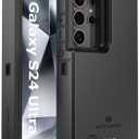 ZEROLEMON Battery Case for Galaxy S24 Ultra 10000mAh, 18W Fast Phone Charging Power to Galaxy S24 Ultra, ZeroShock Extended Charger Case Cover for The S24 Ultra - Black