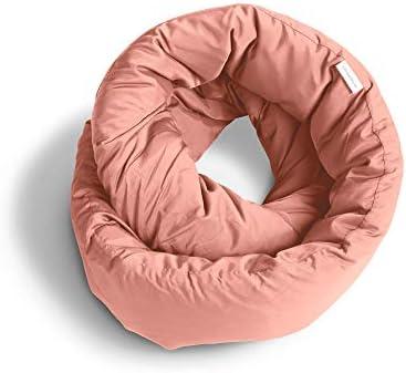 Huzi Infinity Pillow - Home Travel Soft Neck Scarf Support Sleep