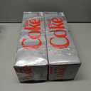 2 x Diet Coke Soda Soft Drinks, 12 fl oz Fridge Pack Cans, 12 Pack - Cola Flavored Diet Soda Soft Drinks (EXP 08/11/25)