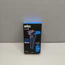 Braun Electric Shaver for Men, Series 5 5150cs, Wet & Dry Razor, Turbo Shaving Mode, Foil Shaver, with Beard Trimmer, Body Groomer and Charging Stand, Blue (11 Piece Set)