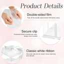 Ocmoiy 8x8x9Inch Clear Cake Box, 5 Pcs Cake Boxes with Ribbon Suitable for Packaging 6 Inch Cake, Disposable Cake Holder Carrier for Wedding, Birthday, Party