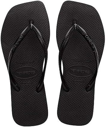 Havaianas Women Slim Square Sandal - Classic Square Toe Sandals, Size 7/8-39/40