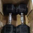 CAP Barbell Coated Dumbbell Weight, Set of 4, 20 Lbs, 5 Lbs