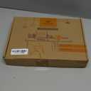 TESLYAR Wood Phone Docking Station for Men - Desktop or Nightstand Organizer - Birthday Gifts for Men, Dad - Anniversary Idea from Wife - Key Holder, Stand Wallet, Watch & Essentials (Bourbon Brown)