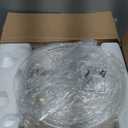 29" Farmhouse Table Lamp for Living Room Set of 2,Vintage Bedside Lamps with USB C+A Ports & AC Outlet,3-Way Dimmable Touch Nightstand Lamp for Bedroom,Beige