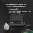 Open-Ear Headphones,Bluetooth 5.3 Wireless Earbuds,5.9g Ultra-Lightweight Sport Earphones with Mic for Running Cycling,Secure Fit for Small Ears (Black)